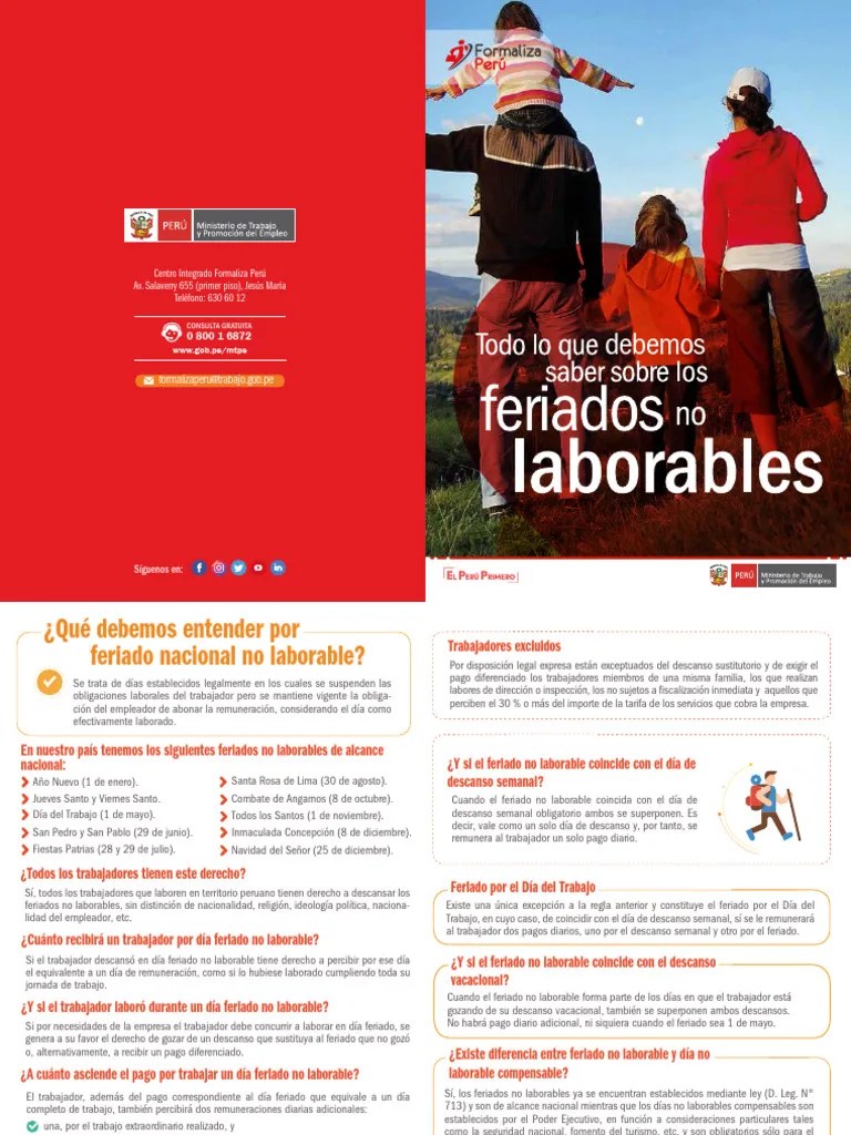 Descanso Feriados 2 Pdf Salario
