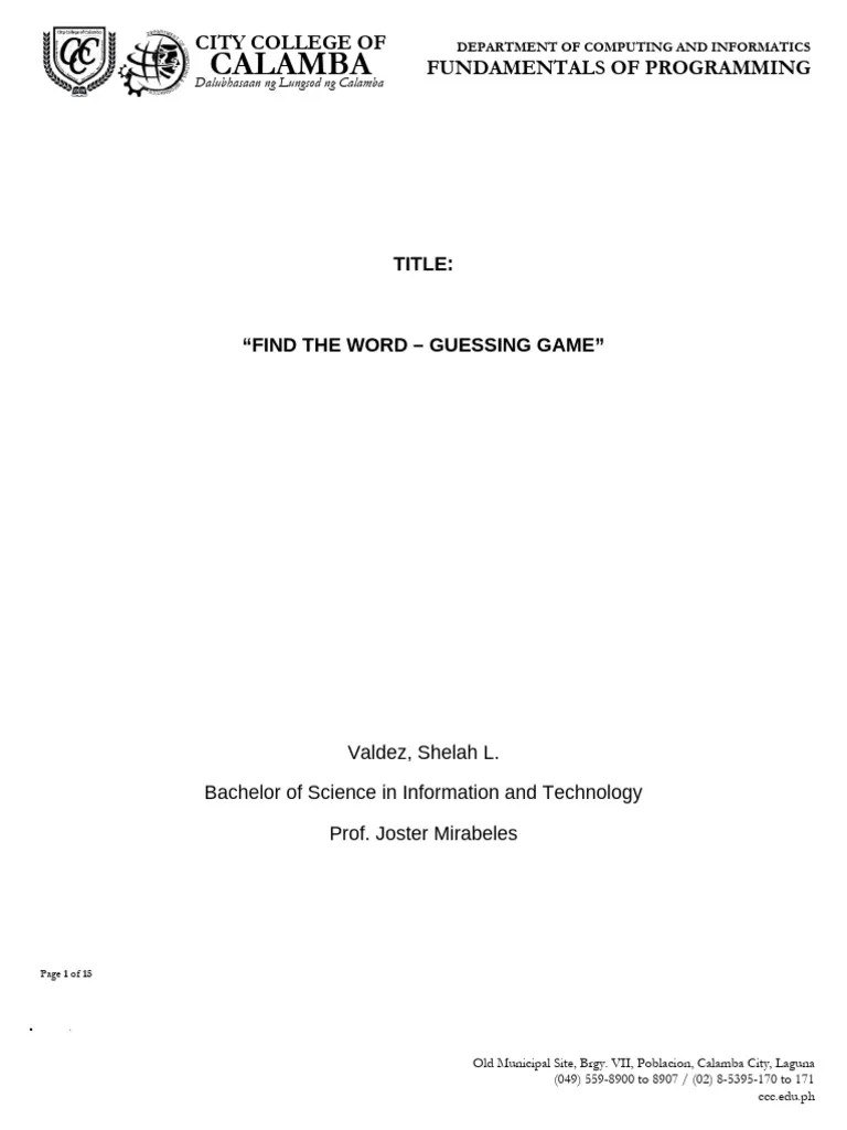 Programming | PDF | Computer Programming | Control Flow