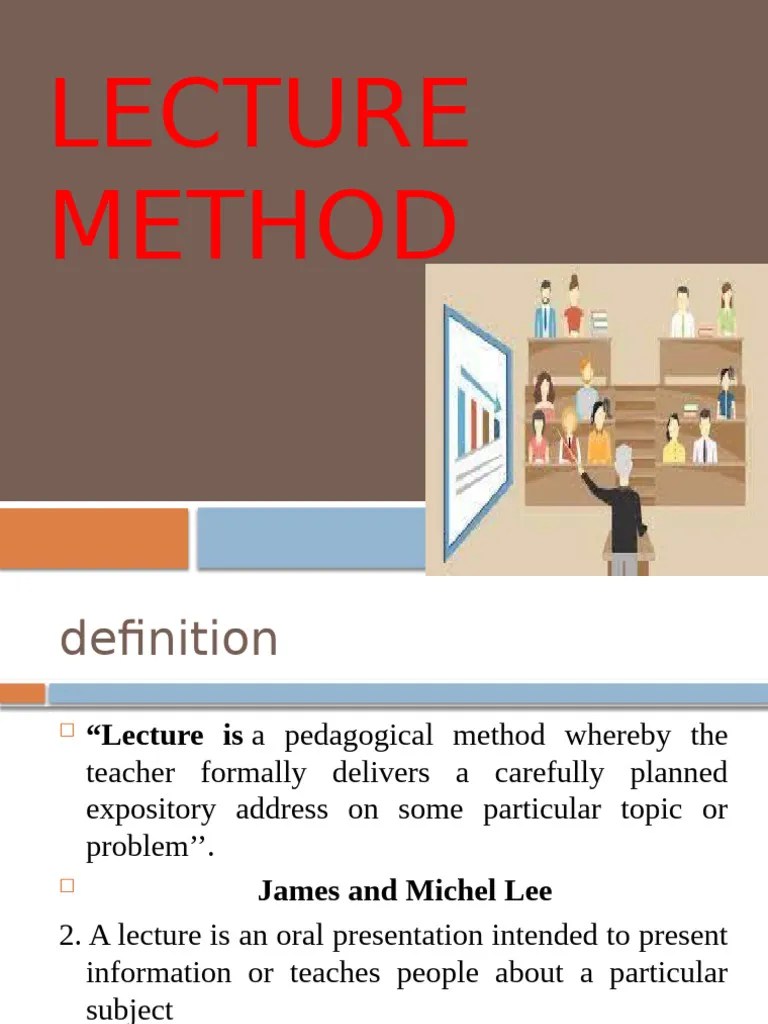 Lecture Method | PDF | Lecture | Critical Thinking