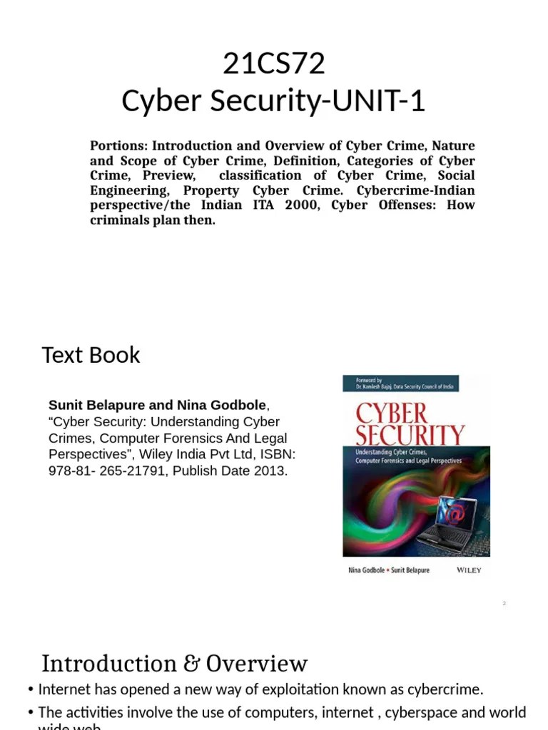 Cybersecurity | PDF | Spamming | Cybercrime