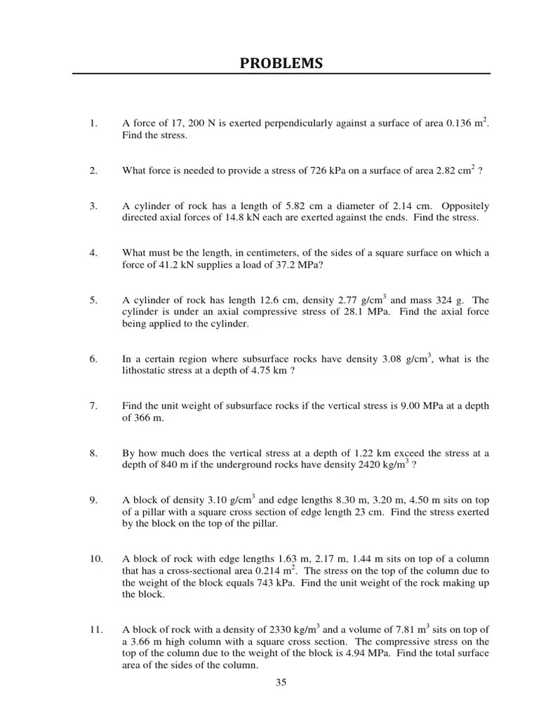 Chapter 2 2 Pdf Stress Mechanics Strength Of Materials