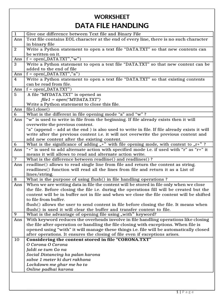 FileHandling1_WithKeys | PDF | Text File | Software Engineering