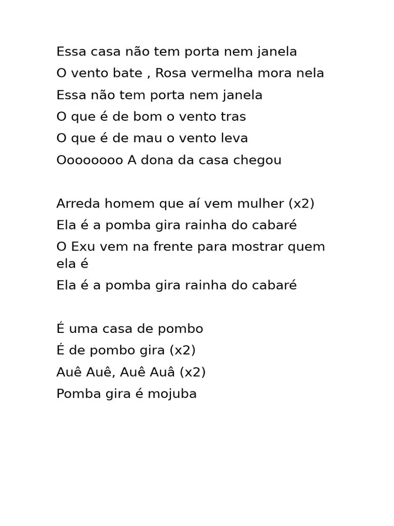 Pontos Pomba Gira | PDF