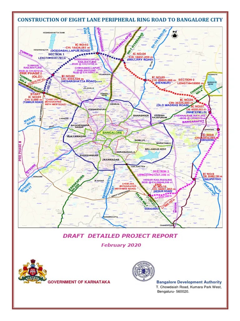 Peripheral Ring Road Project Report PDF 1