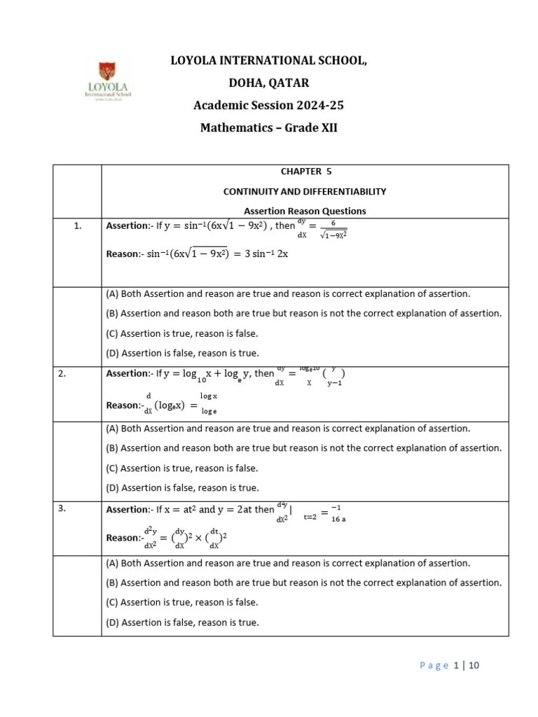 Continuity And Differentiability | PDF | Mathematical Objects ...