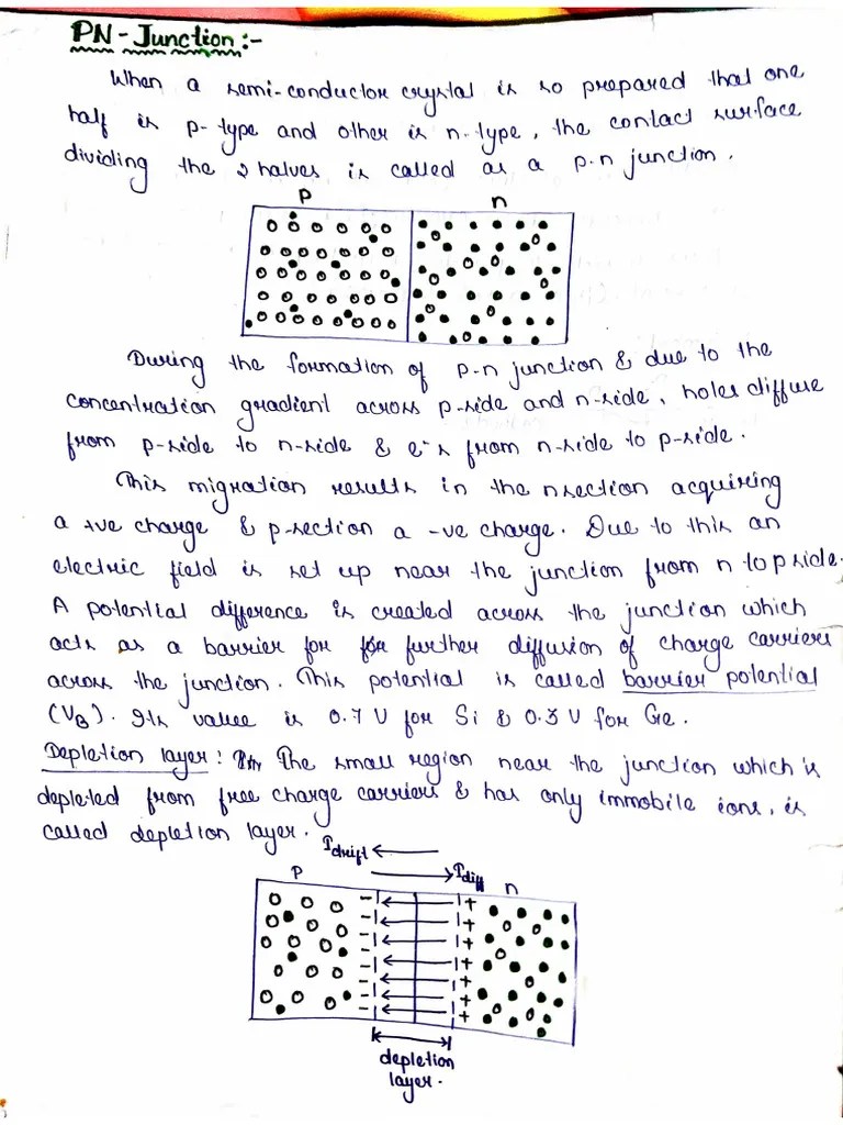 PN Junction Diode | PDF