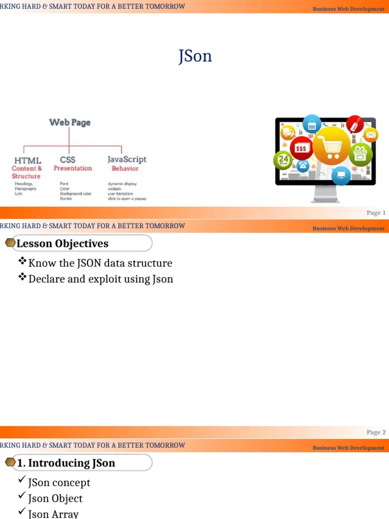 11-JSon | PDF | Json | Computer Programming