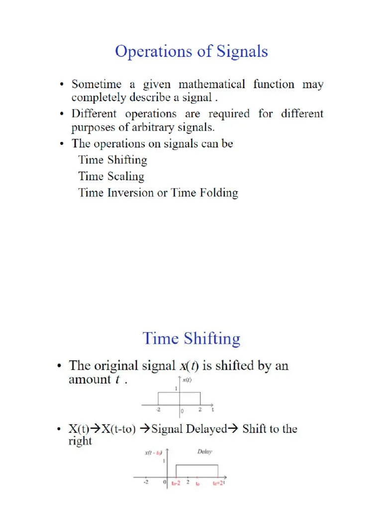 Signals And Systems Introduction | PDF