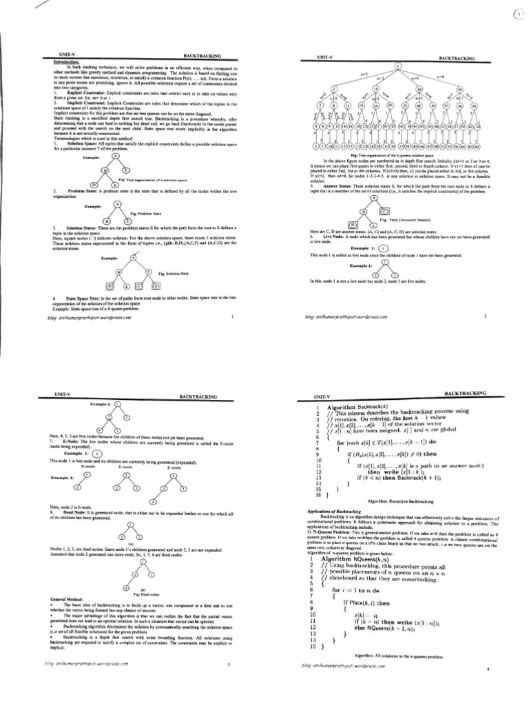 Design Analysis Algorithm - Unit-4 | PDF | Mathematics Of Computing ...