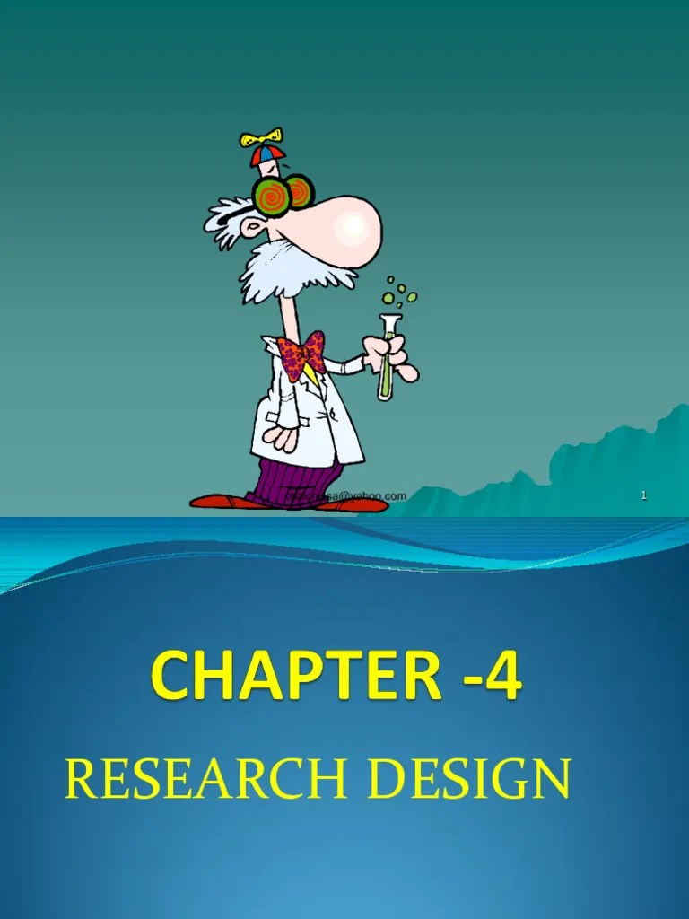 Chap-4 Research Design Ed | PDF | Quantitative Research | Hypothesis