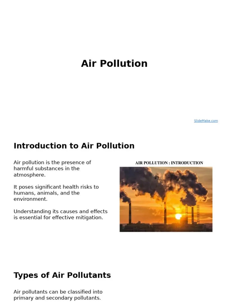 Project.air Pollution | PDF | Air Pollution | Pollution