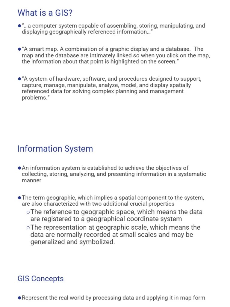 GIS_Concept | PDF | Geographic Information System | Geography