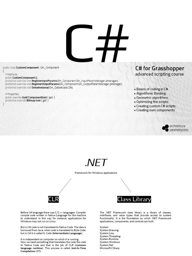 Documentation | PDF | C Sharp (Programming Language) | Parameter (Computer Programming)