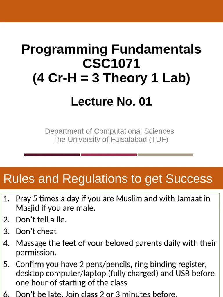 Lecture#01 | PDF | Assembly Language | C++