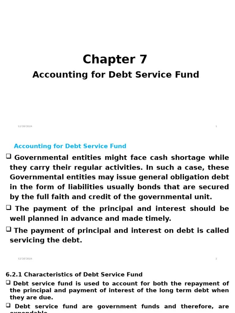 Chapter 7 | PDF | Bonds (Finance) | Debt