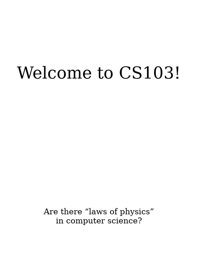 Lecture 0 | PDF | Set (Mathematics) | Integer