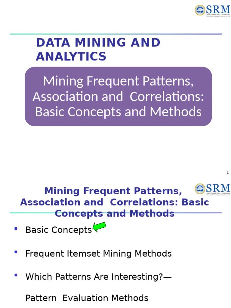 Equent Itemset Mining | PDF | Data Management | Information Science