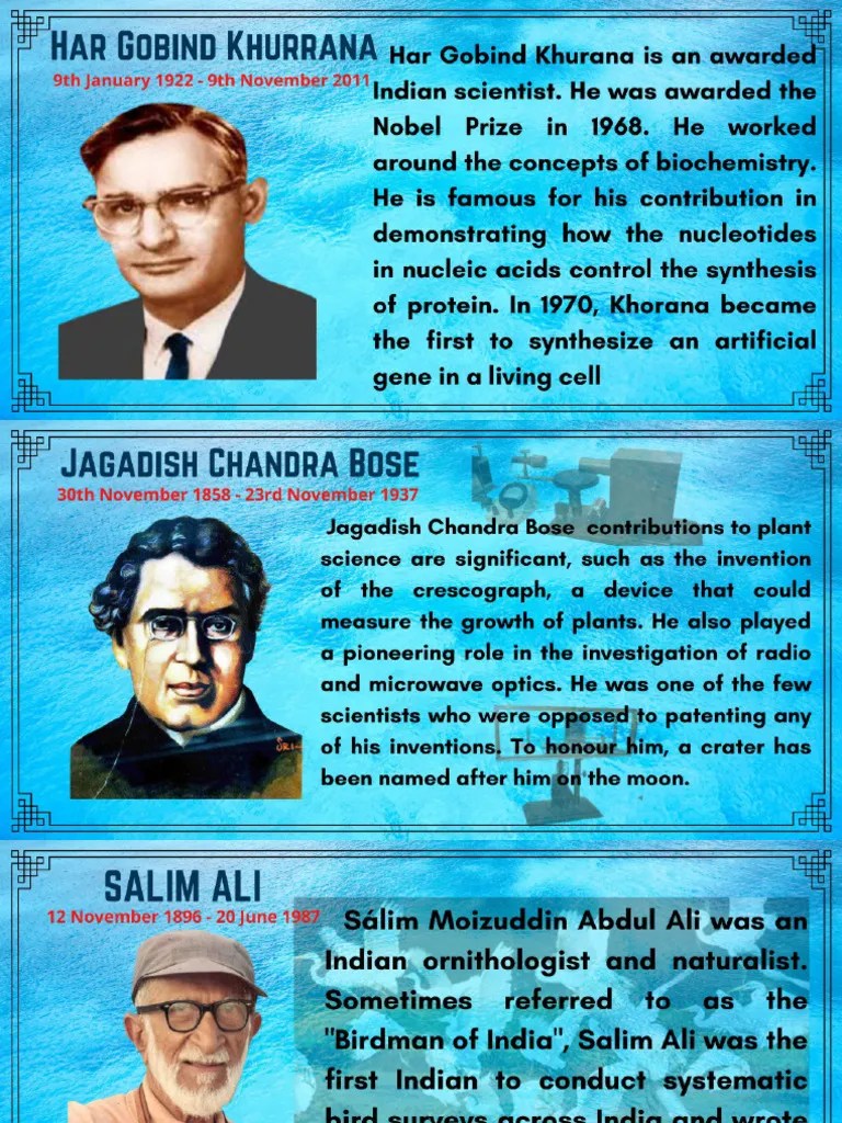 Indian Scientists Pdf