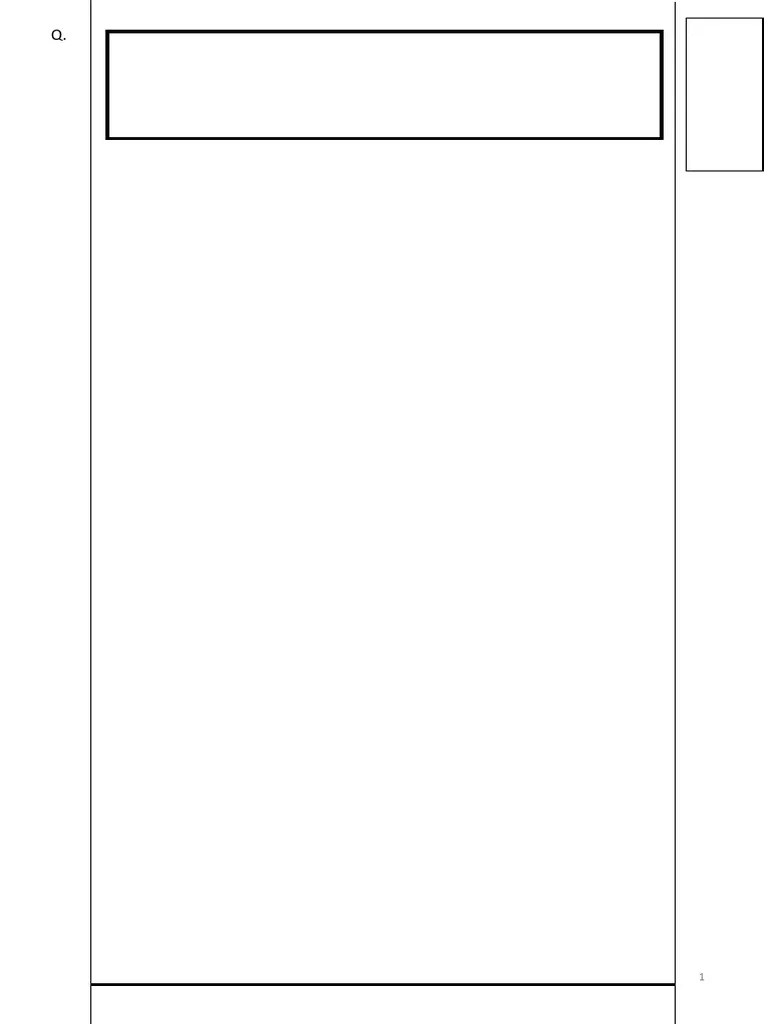 Upsc Model Answer Sheet Pdf