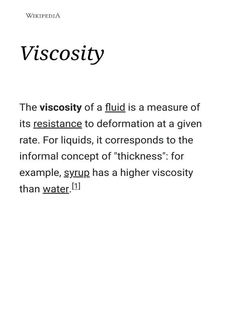 Viscosity | PDF | Viscosity | Gases