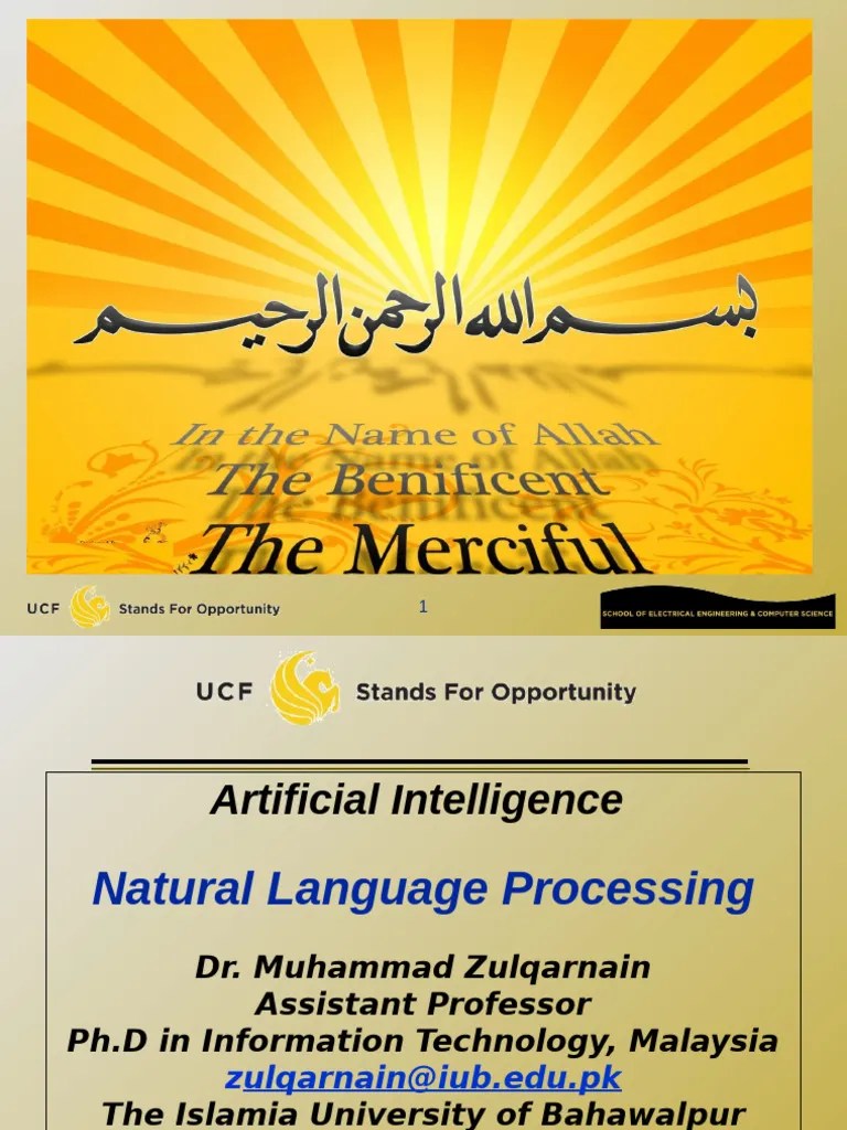 Natural Language Processing - Artificial Intelligence | PDF