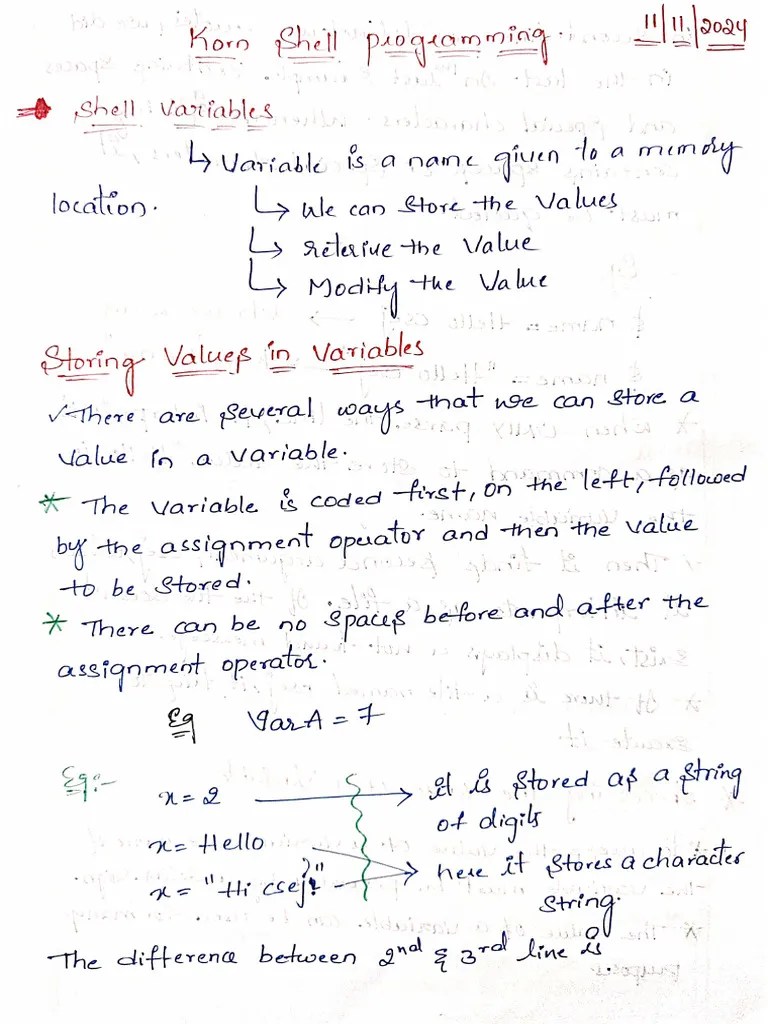 Korn Shell Programming | PDF