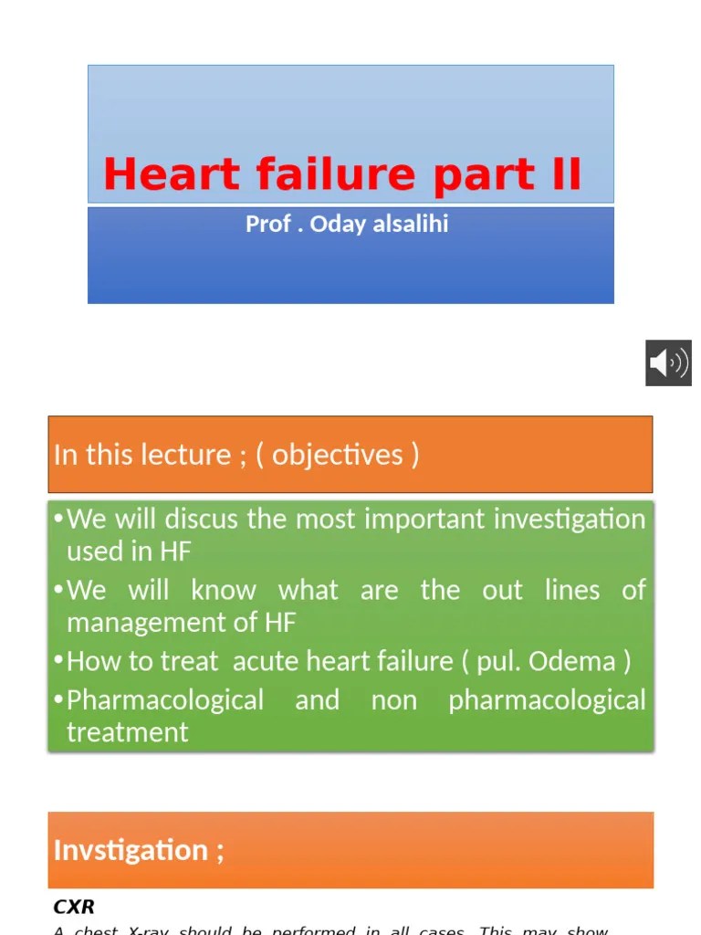 Heart Failure II | PDF | Heart Failure | Heart