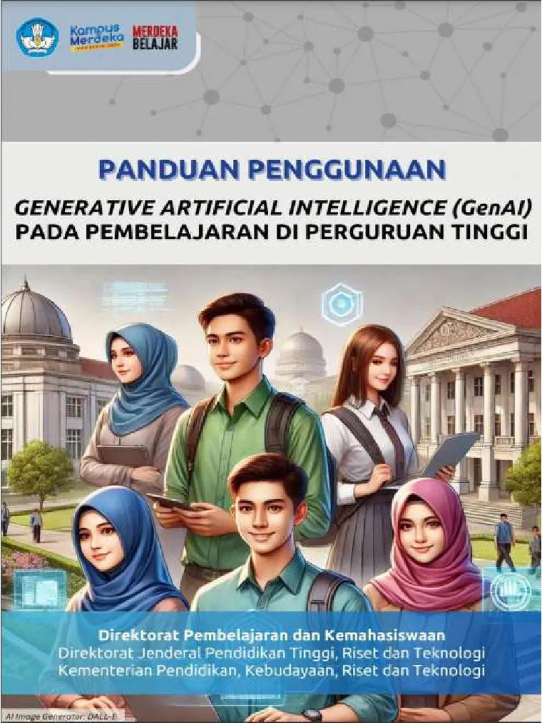 Panduan Penggunaan Generative Artificial Intelligence Pada Pembelajaran Di Perguruan Tinggi | PDF