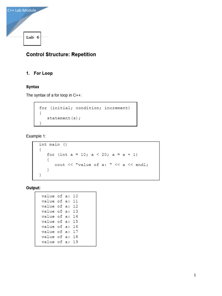 Lab 6 Pdf Object Oriented Programming Computer Programming