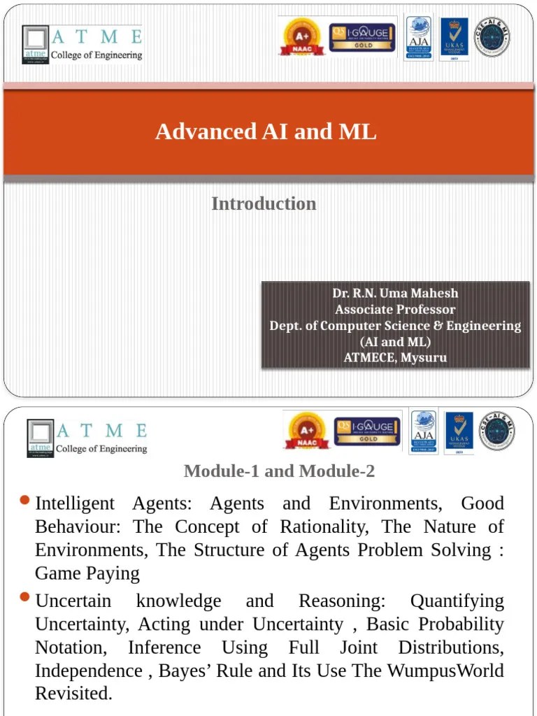 Module-1 (1) | PDF | Machine Learning | Artificial Intelligence