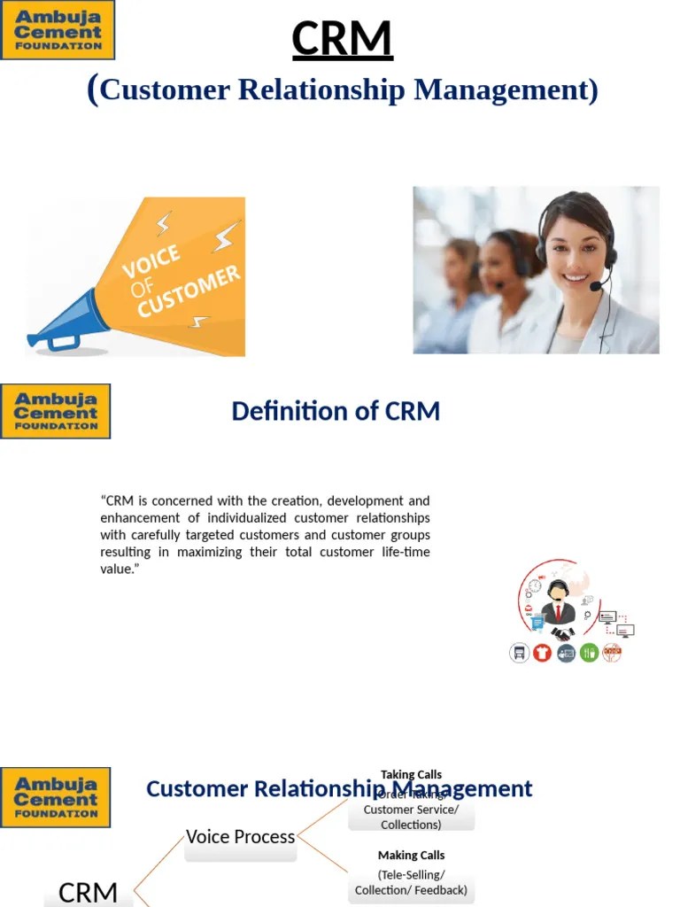 CRM Introduction | PDF | Customer Relationship Management | Call Centre