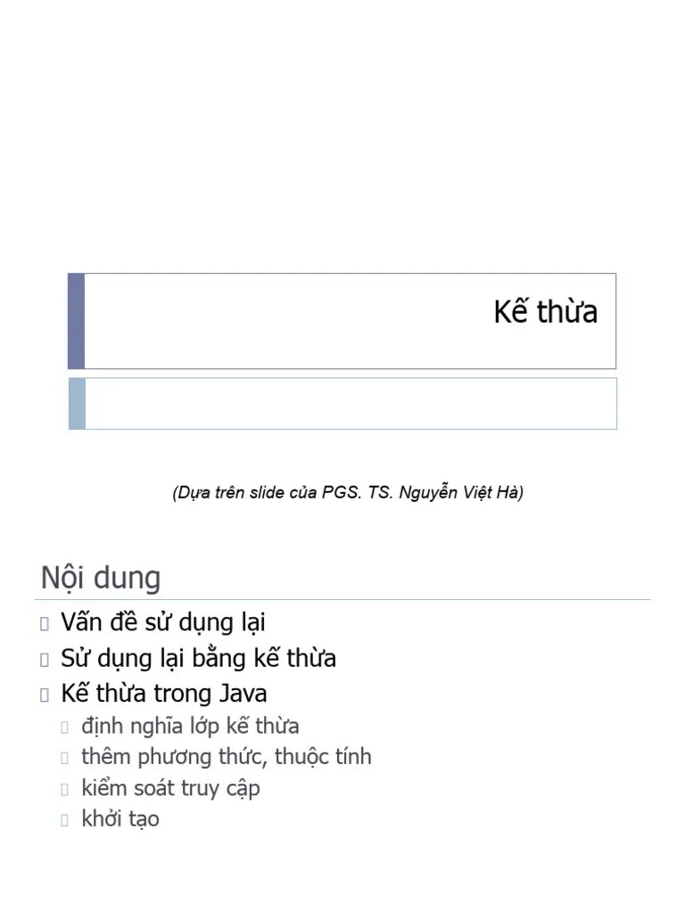 5 - Inheritance.pptx | PDF