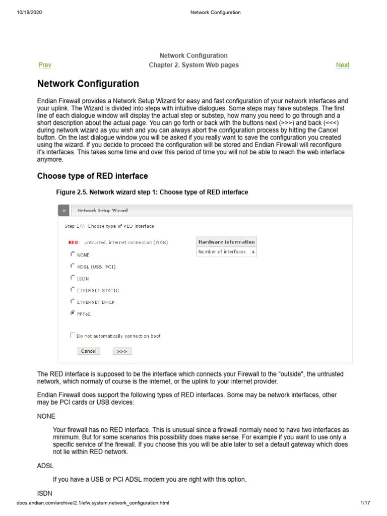 Network Configuration | PDF | Software | Computing