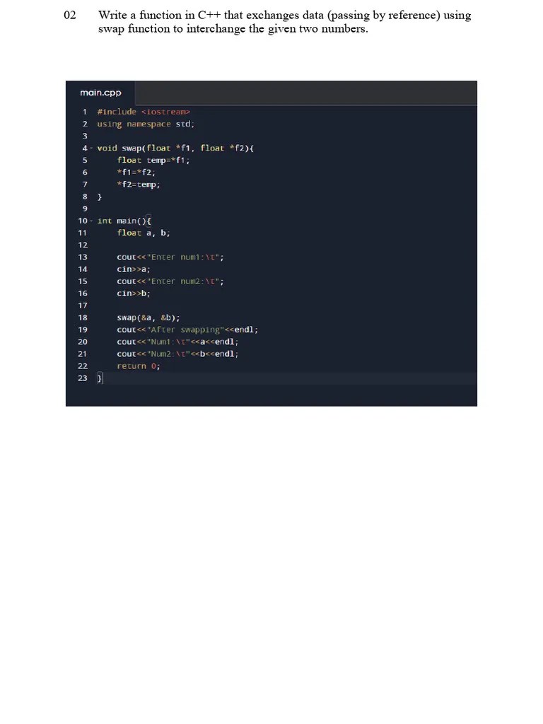 Computer Science Answers To Manual | PDF | Class (Computer Programming ...