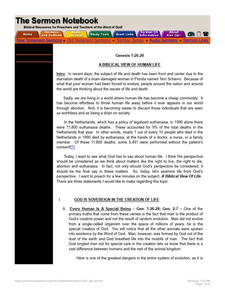 Genesis 1 | PDF | Soul | Genesis Creation Narrative