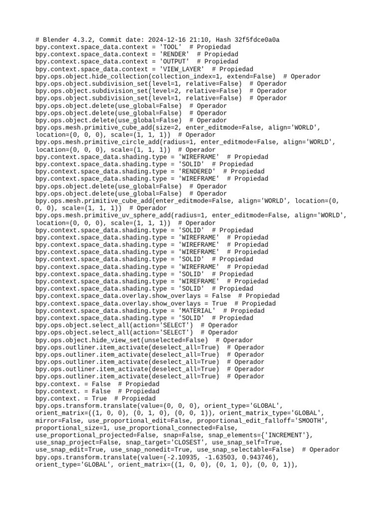 Blender.crash | PDF | Technical Drawing | Image Processing