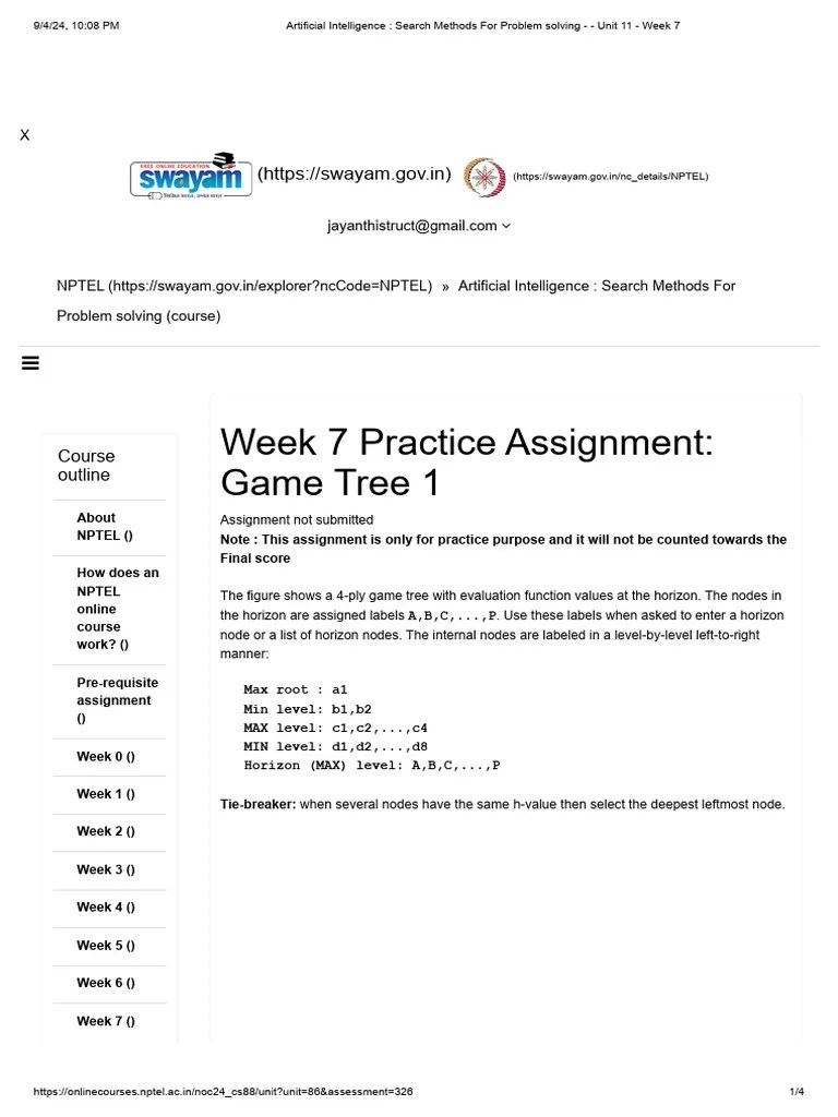 Artificial Intelligence - Search Methods For Problem Solving - Unit 11 ...