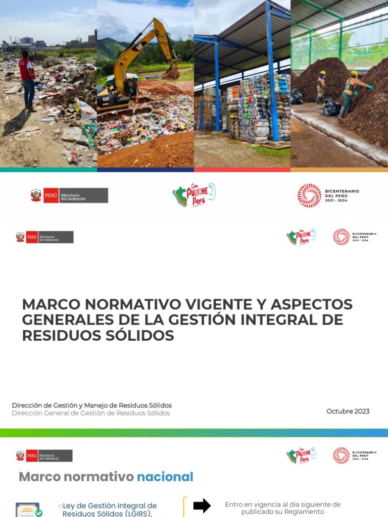 1. Marco Normativo GIRS | PDF | Residuos | Gestión De Residuos