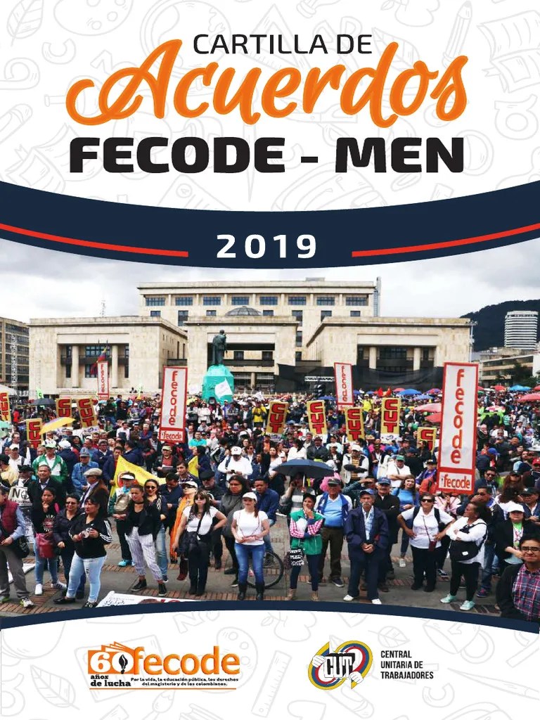 Cartilla De Acuerdos FECODE-MEN-2019 | PDF