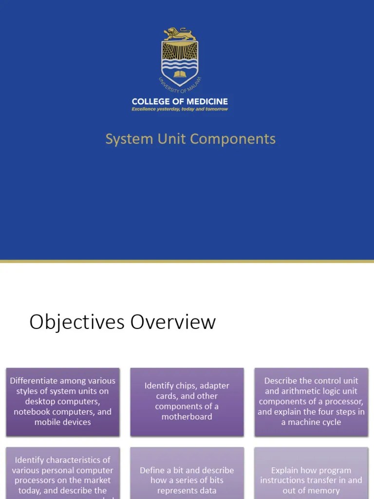 5 System Unit | PDF | Central Processing Unit | Random Access Memory