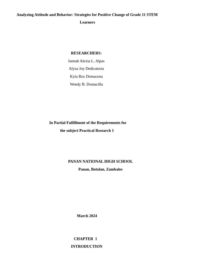 Attitude And Behavior | PDF | Attitude (Psychology) | Learning