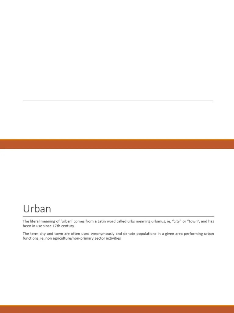 Urban Planning Module 3 | PDF | Suburb | Urban Sprawl