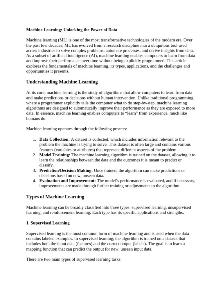Machine Learning | PDF | Machine Learning | Statistical Classification