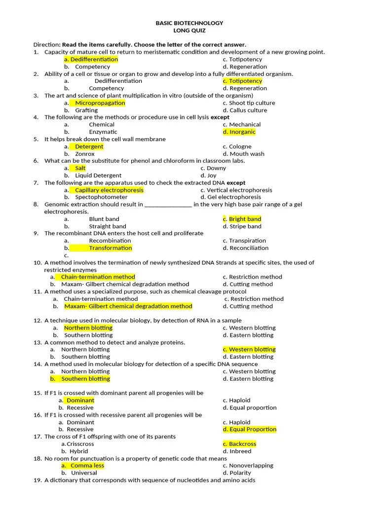 BASIC BIOTECHNOLOGY | PDF | Blot (Biology) | Genetics