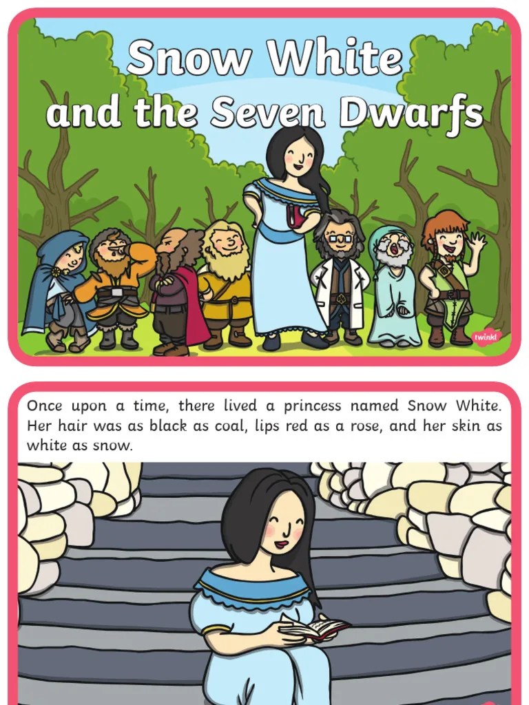 Snow White And The Seven Dwarfs Story | PDF