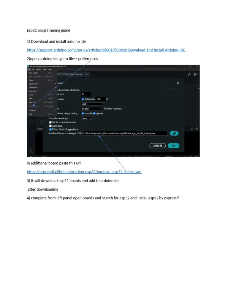 Esp32 Programming Guide | PDF