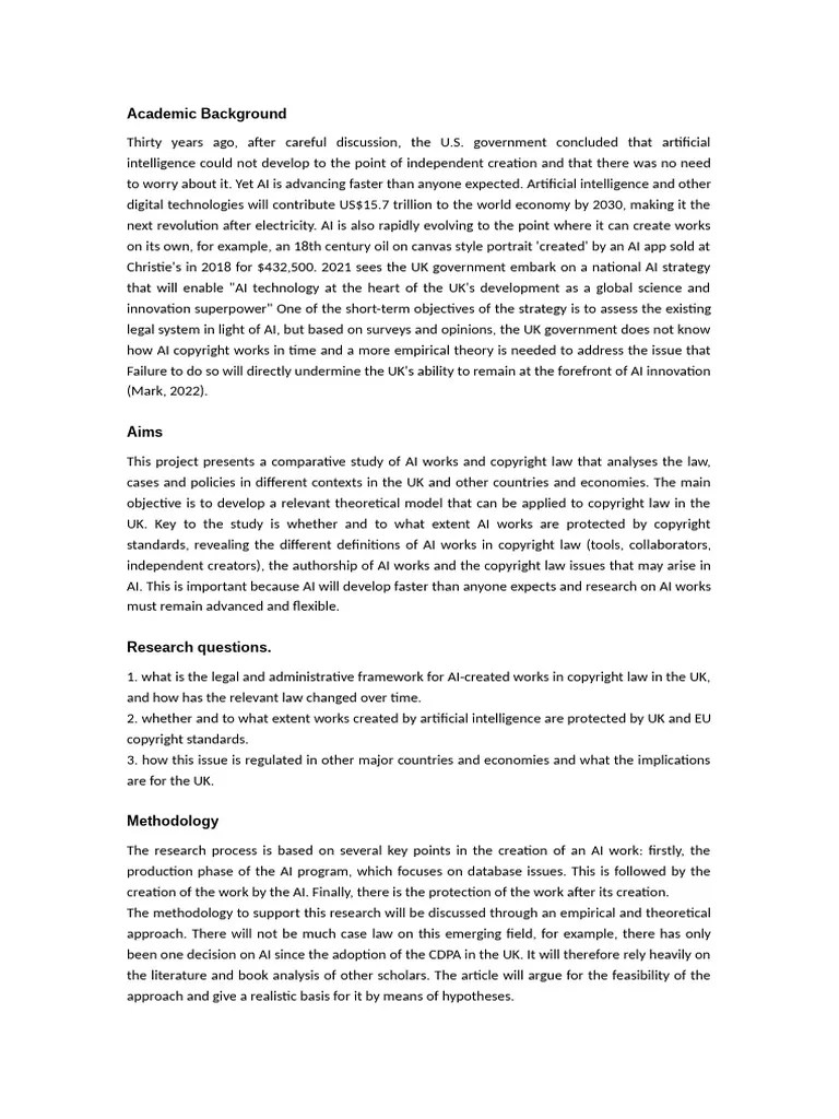 Proposal | PDF | Artificial Intelligence | Intelligence (AI) & Semantics