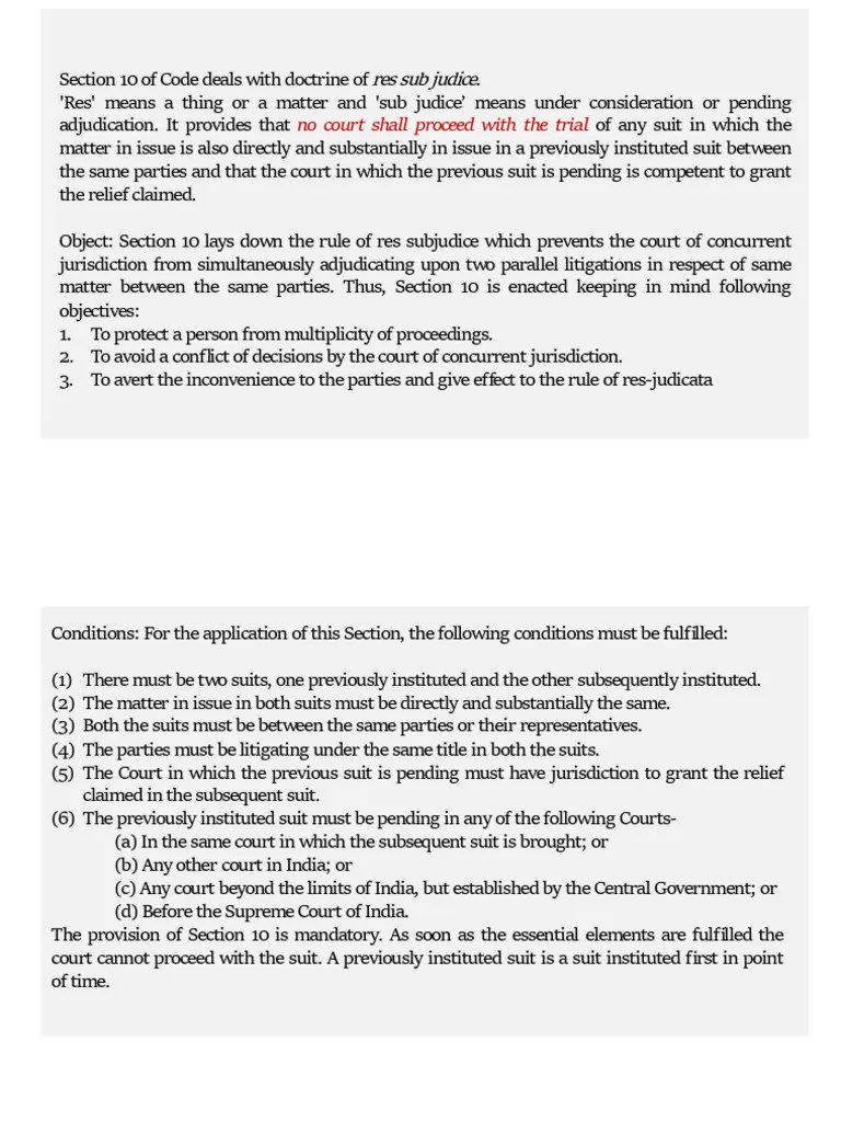 CPC 4 | PDF | Res Judicata | Lawsuit