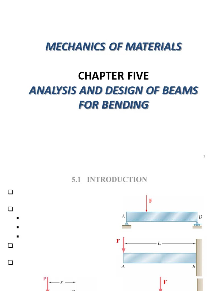 Ch 3 Strength Of Materials Pdf Bending Beam Structure - Ultra HD 4K Colorful Designs | Free Download