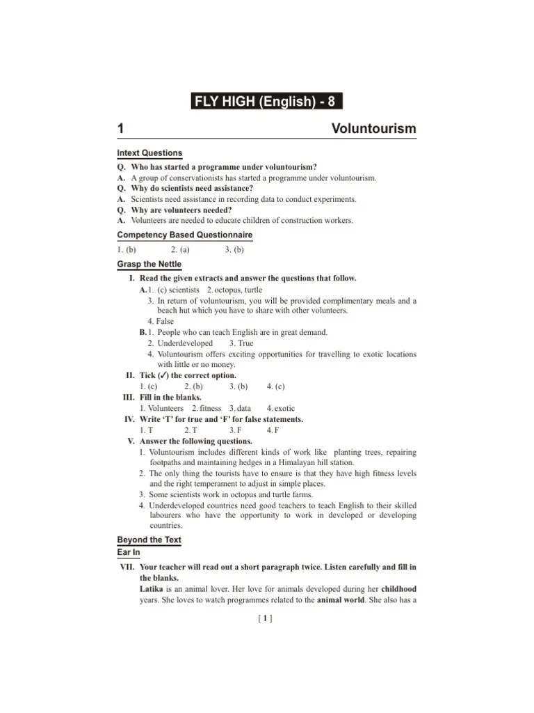 PDF Fly High English - 8 | PDF | King Lear